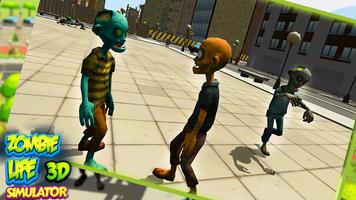 Zombie Life Simulator 3d - zombie strategy games capture d'écran 1