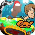 shaggy and scooby go kart