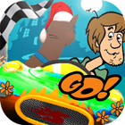 shaggy and scooby go kart ikona