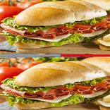 Find differences game - Food