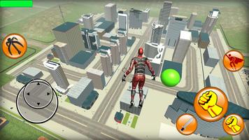 Super Rope Red Hero Screenshot 1