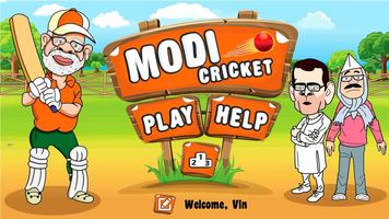 Poster Modi Cricket