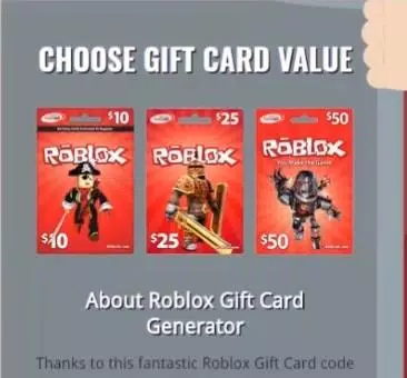 Free Roblox Card Generator Tips APK for Android Download