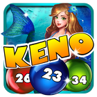 Free Keno - Blue Ocean World Princess Keno Game icône