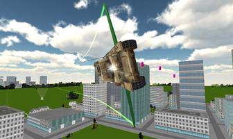 Real Flying Tank Simulator 3D Ekran Görüntüsü 2
