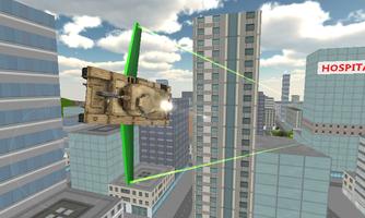 Real Flying Tank Simulator 3D 截图 3