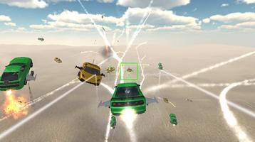 1 Schermata Flying Car Wars : Free Fly Car