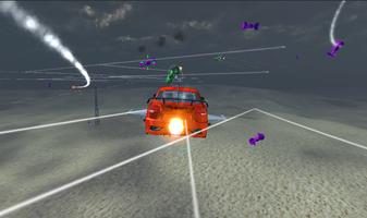 2 Schermata Flying Car Wars : Free Fly Car