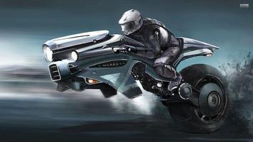 Flying Motorcycle Simulation imagem de tela 1