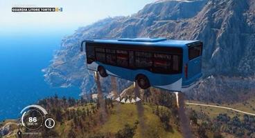 Flying Bus Simulator Free 2016 screenshot 2