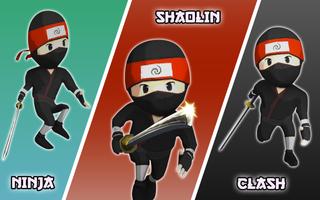 Ninja &  Shaolin Zombies Clash screenshot 1