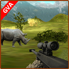défi de chasse Rhino icône