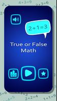 True or False Math পোস্টার