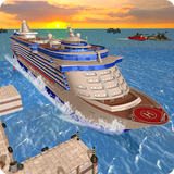 Navire de tourisme de croisière icône