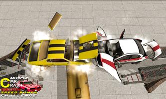 Muscle Car Crash Simulator: Speed Bumps Challenge скриншот 2