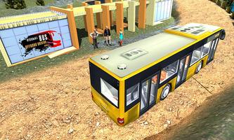 Highway Bus Simulator – Offroad Driving Uphill Ekran Görüntüsü 2