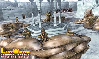 Dernière bataille de survie d'hiver: Guerre mondia Affiche