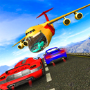 Car Jump Into Airplane : Cargo Plane Car Stunts APK