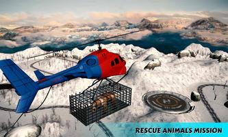Offroad Excavator Crane Operator Snow Rescue 2018 Ekran Görüntüsü 3