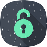 Live Rain Lock Screen LockWiz Zeichen