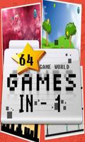 Game World 64 Games In 1 الملصق