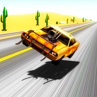 Course Car Simulator jeux 3d Affiche