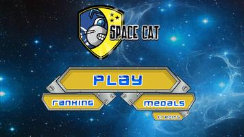 Space Cat Affiche