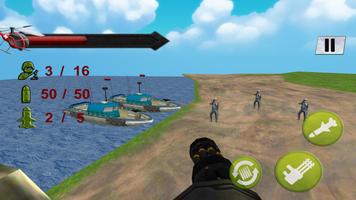 FPS Gunship Battle Strike screenshot 1