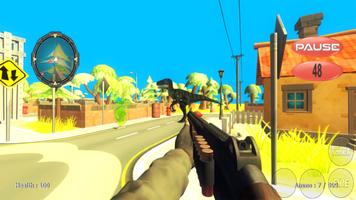 Dino Sniper Hunt City screenshot 3