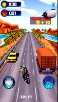 Highway Traffic Moto Rider poster