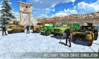 Offroad Military Truck Drive Simulator 2017 Plakat