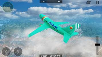 Real Airplane Flight 3D постер