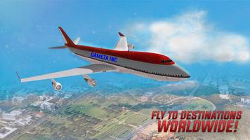 Real Airplane Flight 3D скриншот 1