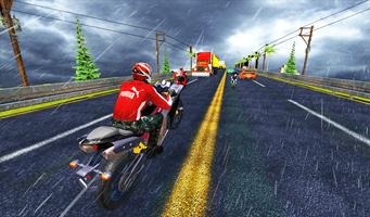 Racing Moto Rush Driving 海報