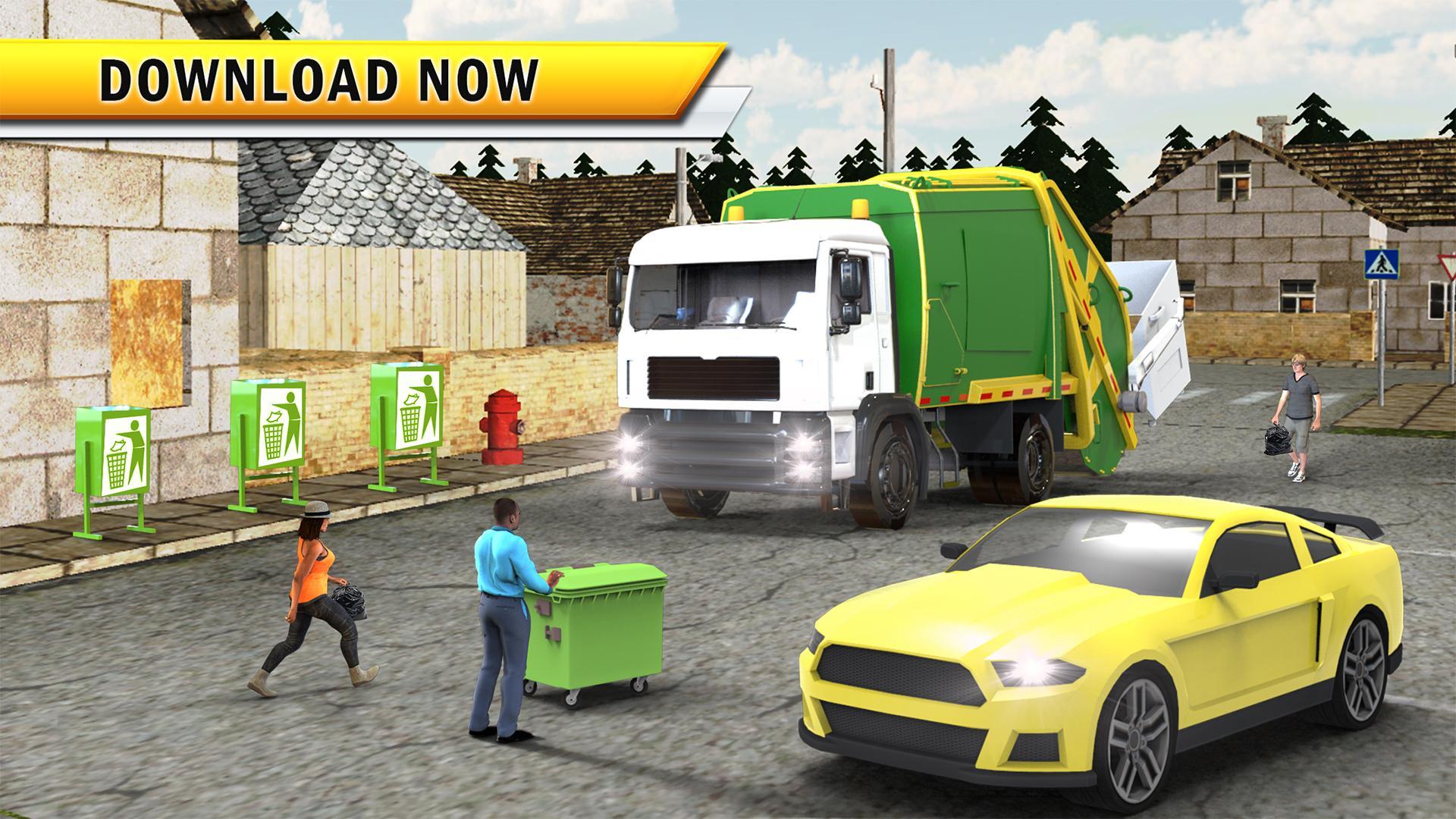 City Garbage Truck Drive Jogos De Simulacao Para Android Apk Baixar - repeat roblox simulador de caminhao de lixo garbage truck