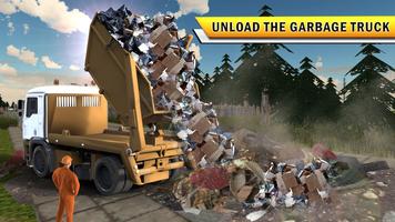 Real Garbage Truck Driving Simulator Game screenshot 2