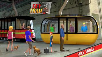 Extreme Sky Tram Driver Simulator - Tourist Games Affiche