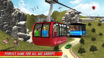 Extreme Sky Tram Driver Simulator - Tourist Games capture d'écran 3