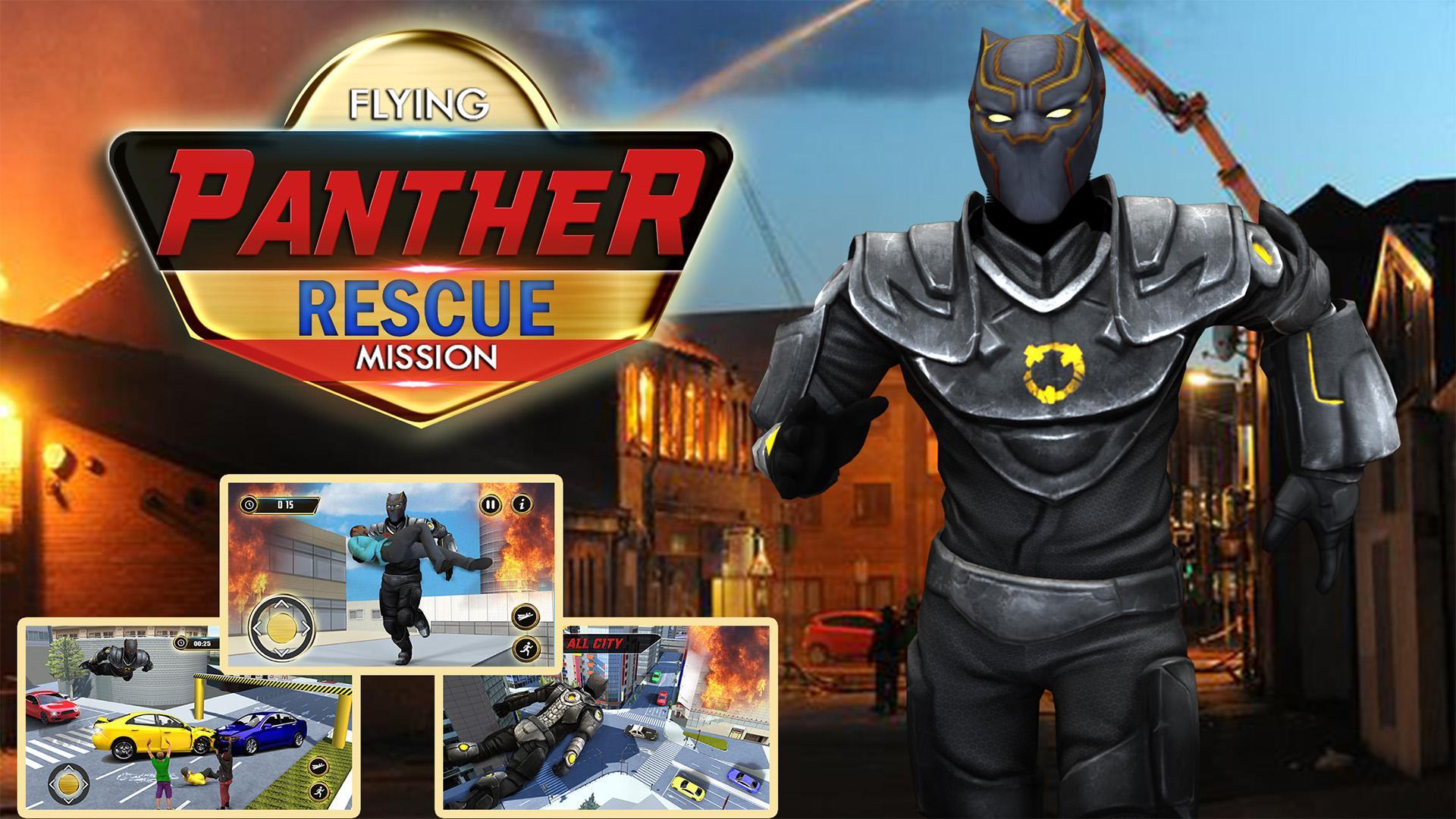 Real Superhero Panther City Rescue Mission 2017 For Android Apk Download - realistic bulletproof vest roblox
