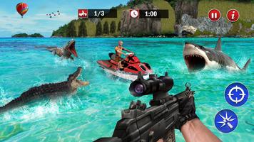 Underwater Sea Monster Sniper Hunter - Sniping Sim screenshot 1