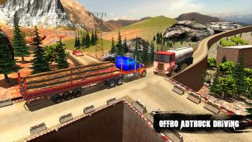 18 Wheeler Big Truck Simulator 2018 - Truck Driver capture d'écran 1