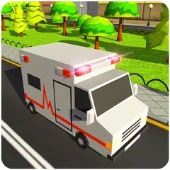Baixar Blocky Army Ambulance Rescue APK