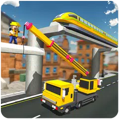 Subway Train Track Builder Sim APK download