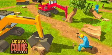 Heavy Excavator Crane Builder