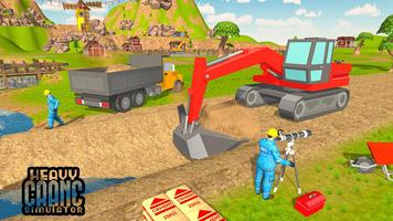 Heavy Excavator Crane Builder screenshot 2