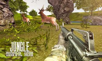 Wild Animal Hunting Game 3D plakat