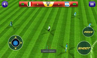 Football Game 2018 Tournament capture d'écran 1