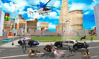 Cop Dog Chasing Ekran Görüntüsü 2
