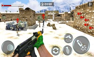 Army Commando Winter Mountain Survival Mission 3D Ekran Görüntüsü 3