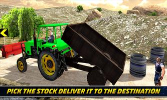 Máy kéo chở hàng Simulator 2018 Offroad Farming 3D ảnh chụp màn hình 1